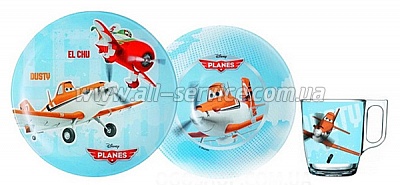 Детский набор Luminarc DISNEY PLANES J0804 Детский набор Luminarc DISNEY PLANES J0804