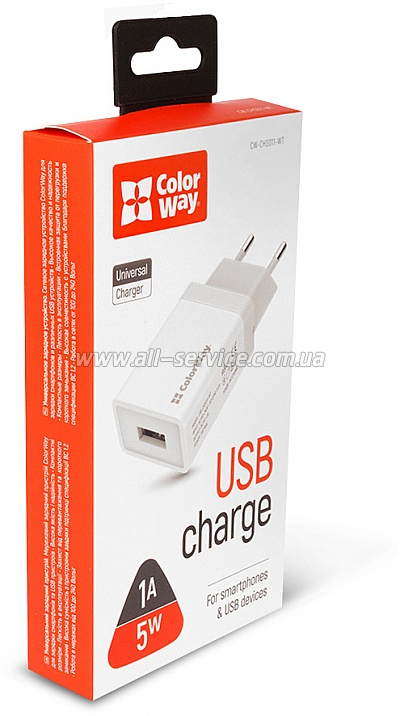   Colorway 1USB (CW-CHS011-WT)