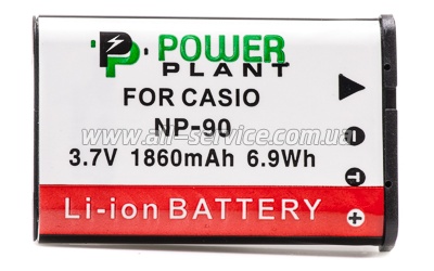 Аккумулятор PowerPlant Casio NP-90 (DV00DV1314) Аккумулятор PowerPlant Casio NP-90 (DV00DV1314)