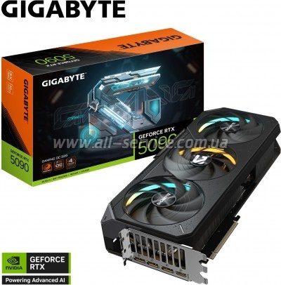 ���������� GIGABYTE GeForce RTX5090 32GB GAMING OC (GV-N5090GAMING OC-32GD)