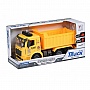 Машинка инерционная Same Toy Truck Самосвал со светом и звуком, желтый (98-614AUt-1)