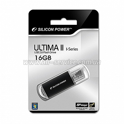  16GB SILICON POWER Ultima II I-series Black (SP016GBUF2M01V1K)