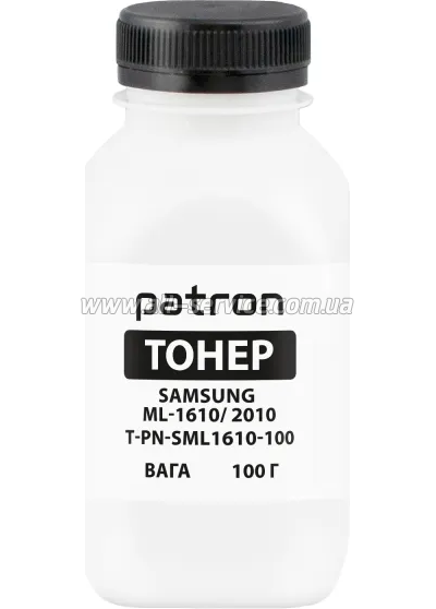 Тонер Patron Samsung ML-1610/ 2010 бутль 100г (T-PN-SML1610-100) Тонер Patron Samsung ML-1610/ 2010 бутль 100г (T-PN-SML1610-100)