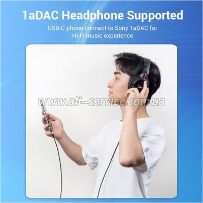 ���� ������ USB-C to Micro 5P 1.0m 2A black Vention (COVBF)