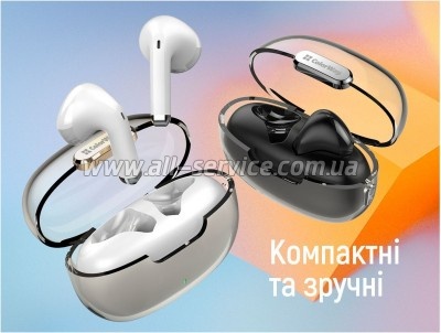 �������� ColorWay Slim TWS-2 Earbuds Black (CW-TWS2BK)
