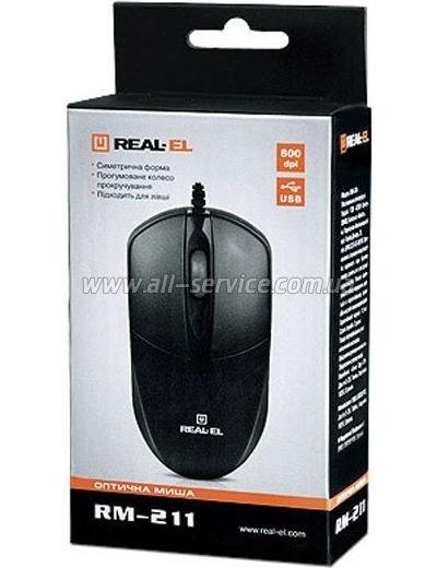  REAL-EL RM-211 USB Black