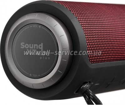   2E SoundXTube Plus TWS MP3 Wireless Waterproof Red (2E-BSSXTPWRD)