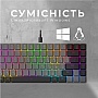  GamePro MK141R Red Swich Low Profile RGB USB Dark Gray (MK141R)