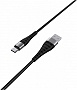 ���� ������ USB 2.0 AM to USB-C 1.0m 2.4A nylon BX32 black BOROFONE (6931474710451)