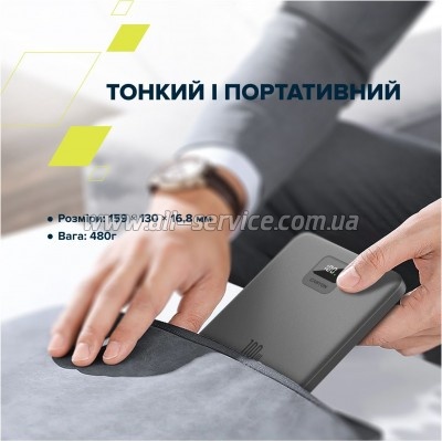   Canyon PB-2008 20000mAh PD/100W Q.C/3.0 (CNE-CPB2008DG)
