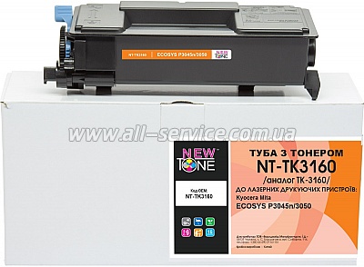 - NewTone Kyoera Mita ECOSYS P3045n/ 3050  TK-3160 (NT-TK3160)