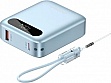 Батарея универсальная Choetech 10000mAh 22.5W PD blue (B860-CCLBE) Батарея универсальная Choetech 10000mAh 22.5W PD blue (B860-CCLBE)