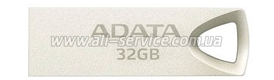  ADATA 32GB USB 2.0 UV210 Metal Silver (AUV210-32G-RGD)
