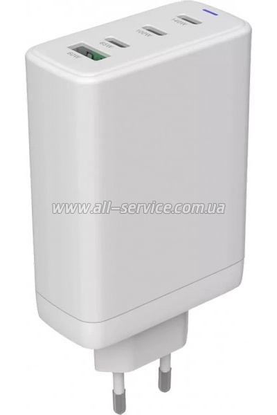 �������� ������� Canyon CU140ACC GaN 150W 3xPD 1xQC EU White (CNS-CUW140ACC)