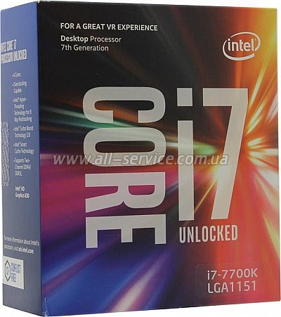  Intel Core i7-7700K (BX80677I77700K)