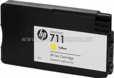  HP 711 Design Jet 120/ 520 Yellow (CZ132A)