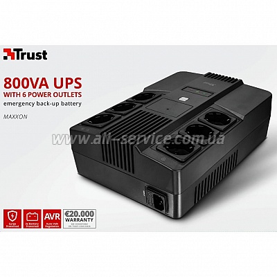  Trust Maxxon 800VA UPS (23326)