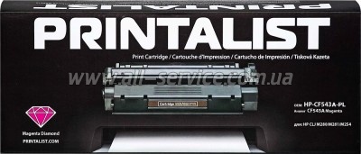 �������� PRINTALIST HP CLJ M280/ M281/ M254 ������ CF542A Magenta (HP-CF543A-PL)