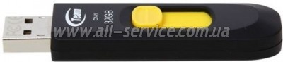  32GB TEAM GROUP USB 2.0 C141 Yellow (TC14132GY01)