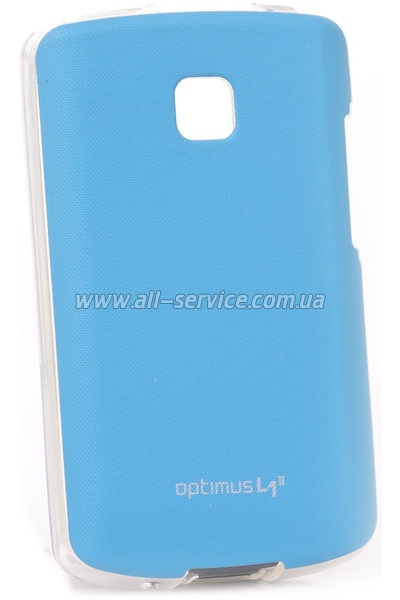  VOIA LG Optimus L1II - Jell skin (Blue)