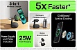 �������� ������� Belkin UltraCharge Pro Wireless 3-in-1 25W charcoal (WIZ040KQCH)