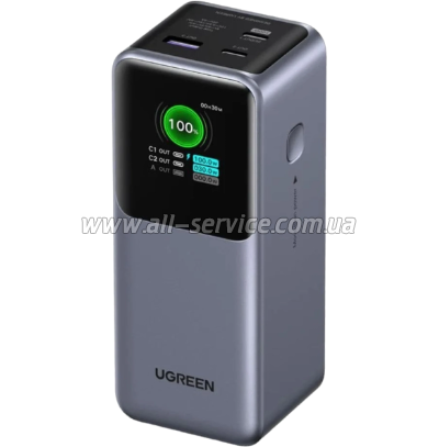 ������� ������������� Ugreen 20000mAh PD 130W Space gray (PB721)