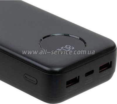   Vinga 20000 mAh 22.5W Display Black (VPBB2022)