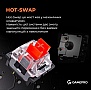  GamePro MK180B Hot-Swap Red Swich RGB USB UA Black (MK180B)