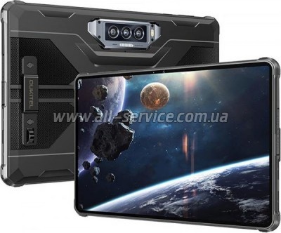 OUKITEL RT8 11" 6/256GB Dual Sim Black with hand (6931940756402)
