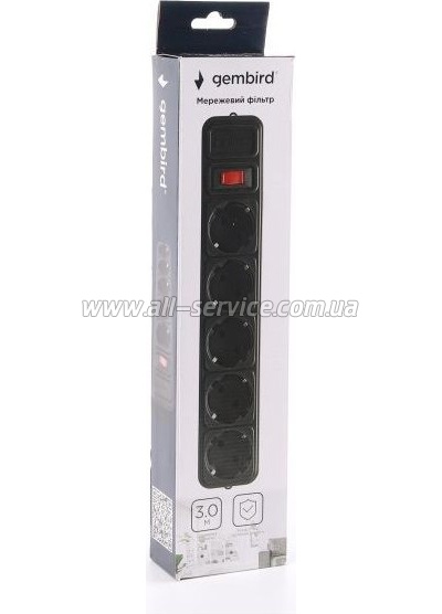 ������� ������ Gembird Black 3� (SPG5-G-10B)