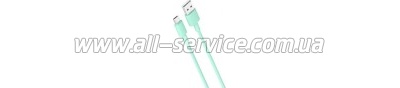 ���� ������ USB 2.0 AM to Micro 5P 1.0m 2.4A green XO (NB156-M-GR)