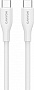 ���� ������ USB-C to USB-C 1.0m CC60SC10 60W Silicon White Canyon (CNS-CC60SC10W)