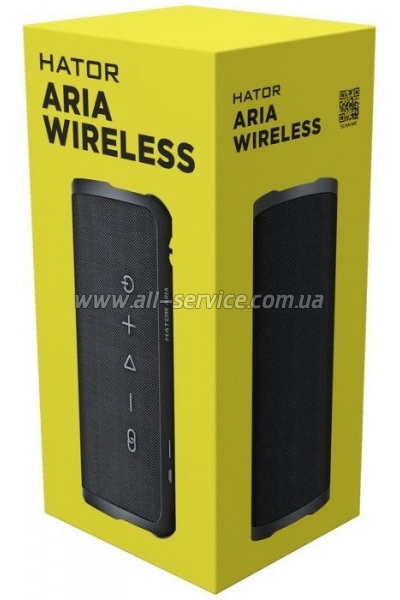   Hator Aria Wireless Phantom Black (HTA-201)