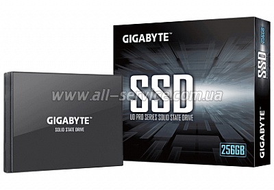  SSD Gigabyte UD Pro 3D NAND TLC 256GB 2.5