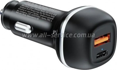 �������� ������� ColorWay USB-C PD 65W + USB (CW-CHA068PD-BK)