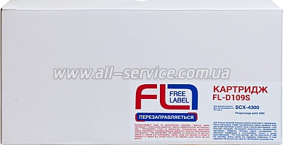 �������� Free Label Samsung MLT-D109S/ SCX-4300 (FL-D109S)