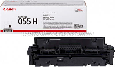  055H Canon i-sensys MF742Cdw/ MF744Cdw/ MF746Cx/ LBP663Cdw/ LBP664Cx Black (3020C002)