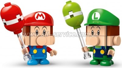 ����������� LEGO Super Mario Mario Kart � Baby Mario vs. Baby Luigi (72034)