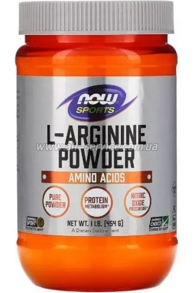  Now Foods L-, L-Arginine Powder,  454  (NOW-00210)