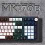  GamePro MK170B Hot-Swap Red Swich RGB USB UA Black (MK170B)