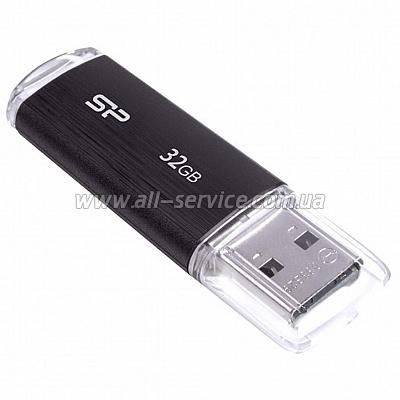  16GB Silicon Power Ultima U02 Black (SP016GBUF2U02V1K)