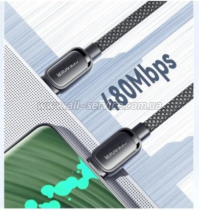 ���� ������ USB-C to USB-C 1.0m 100W black Essager (EXCTT1-TD01-P)