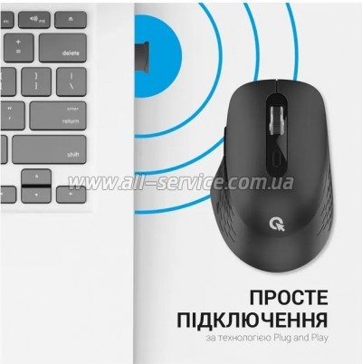  OfficePro M230B Silent Click Wireless/Bluetooth Black (M230B)