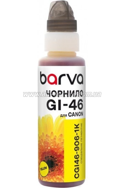 Barva Canon GI-46 100, yellow,  OneKey (CGI46-906-1K)