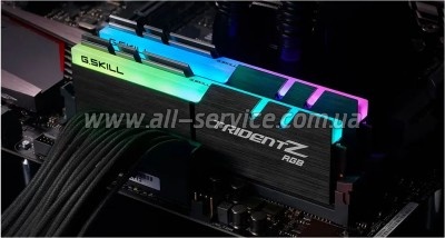 ������ ������ ��� ���������� DDR4 32GB (2x16GB) 3600 MHz Trident Z RGB G.Skill (F4-3600C18D-32GTZR)