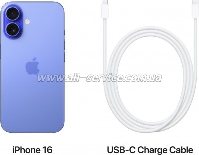   Apple iPhone 16 128GB Ultramarine (MYEC3)