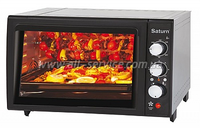 Электрическая печь Saturn ST-EC1078 Black Электрическая печь Saturn ST-EC1078 Black