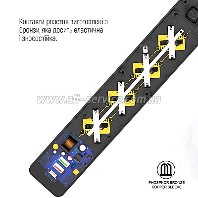   ColorWay CW-CHE432PDB, 4 / 3USB/ 2M (CW-CHE432PDB)
