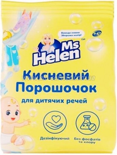 Стиральный порошок Ms Helen Кислородный Для детских вещей 700 г (4046723024028) Стиральный порошок Ms Helen Кислородный Для детских вещей 700 г (4046723024028)