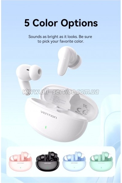 �������� Vention Elf Earbuds E01 Purple (NBFV0)